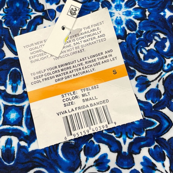 24th & Ocean Viva La Frida Tankini Top - Picture 9 of 11